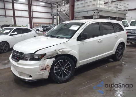 2018 Dodge Journey Se z USA, uszkodzony, nr VIN 3C4PDCAB7JT520916